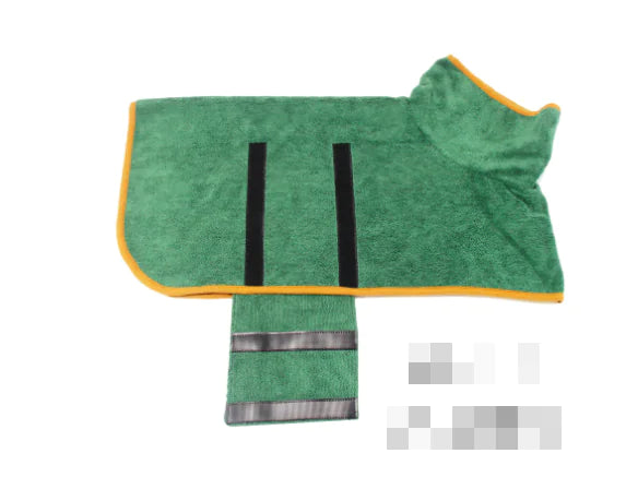 PawVoyage DryTrail dog drying robe size guide